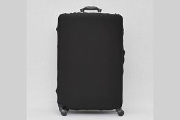 Черен калъф за голям куфар 