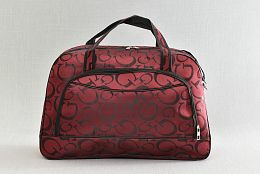 Практична пътна чанта в бордо