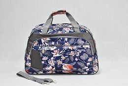 Текстилна пътна чанта с цветя