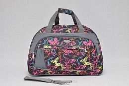 Текстилна пътна чанта с пеперуди