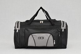 Черен сак със сиво 60см