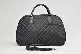 Черна текстилна пътна чанта