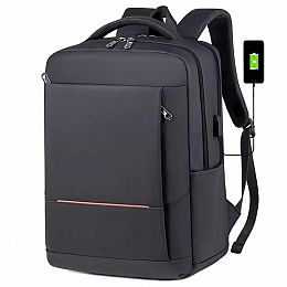 Мъжка елегантна раница в черно