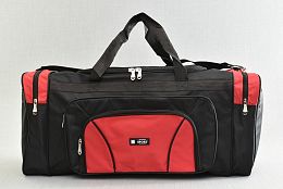 Черен сак с червено 80см