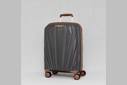 Тъмносив полипропиленов куфар - 20