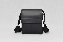 Мъжка чанта еко кожа в черно