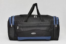 Черен сак със сини ленти 80см