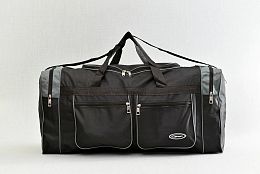 Черен сак със сиво с два лицеви джоба 70см