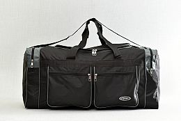 Черен сак със сиво с два лицеви джоба 80см.