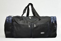 Черен сак с тъмно синьо с два лицеви джоба 90см 