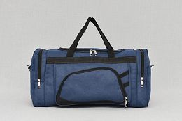 Текстилен сак в тъмно синьо 60см