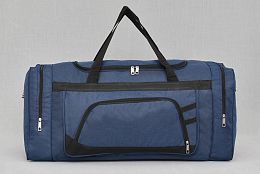 Текстилен сак в тъмно синьо 80см