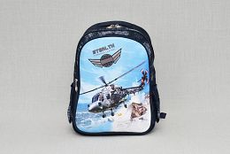 Детска раница с картинка хеликоптер