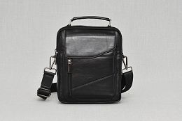 Луксозна мъжка чанта с дълга дръжка