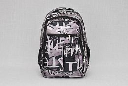 Ученическа раница в сиво