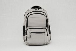 Сива текстилна раница