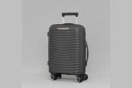 Куфар за ръчен багаж в графит със свалящи се колела