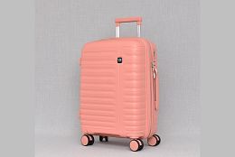 Малък куфар цвят корал