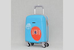 Куфар за ръчен багаж в синьо