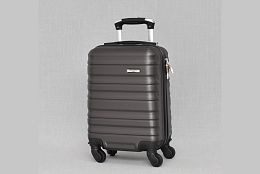 Стилен малък куфар ABS в цвят графит