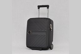 Куфар за ръчен багаж на две колела в черно