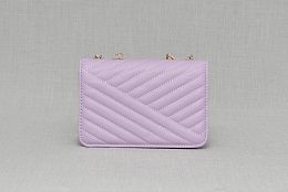 Малка дамска чанта в цвят пепел от рози