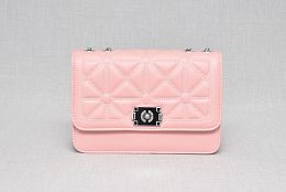 Елегантна дамска чанта в розово