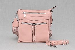 Чанта за през рамо с две отделения