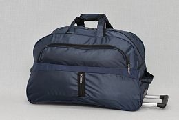 Пътна чанта с колела в тъмносиньо