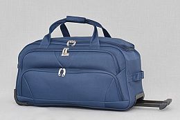 Голяма пътна чанта в синьо