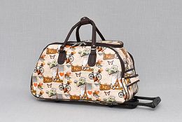 Малка пътна чанта със свеж принт