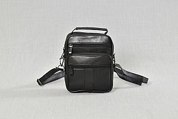 Стилна мъжка черна чанта