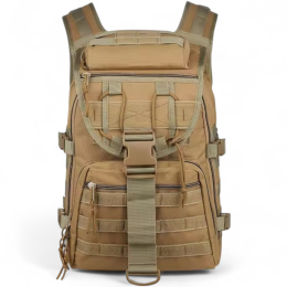 Тактическа раница в кафяво