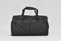 Сак в черно с отделение за обувки