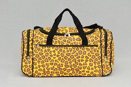 Текстилен сак с леопардов принт