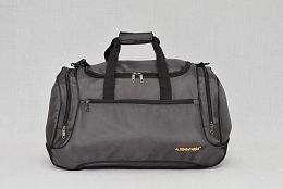 Текстилен спортен сак в сиво