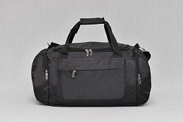 Спортен сак с дълга дръжка в черно