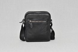 Мъжка кожена чанта с едно отделение