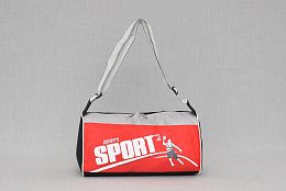 Малък практичен сак в червено