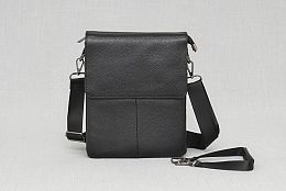 Луксозна мъжка чанта от естествена кожа