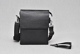 Елегантна черна мъжка чанта