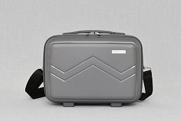 Практична чанта за ръчен багаж в сиво Polypropylene