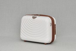 Мини практична чанта за ръчен багаж в бяло