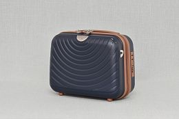 Мини практична чанта за ръчен багаж в тъмносиньо