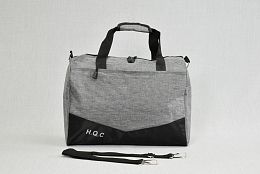 Чанта за ръчен багаж в сиво с ергономична дръжка