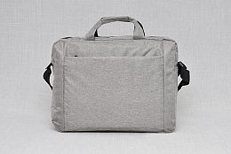 Сива чанта за лаптоп
