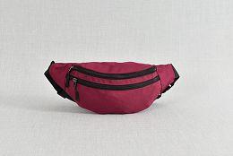 Чанта за кръст в бордо