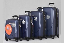 Комплект 4 куфара в тъмносиньо