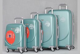 Комплект 4 куфара в тюркоаз