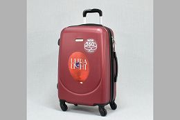 Малък куфар ABS в бордо